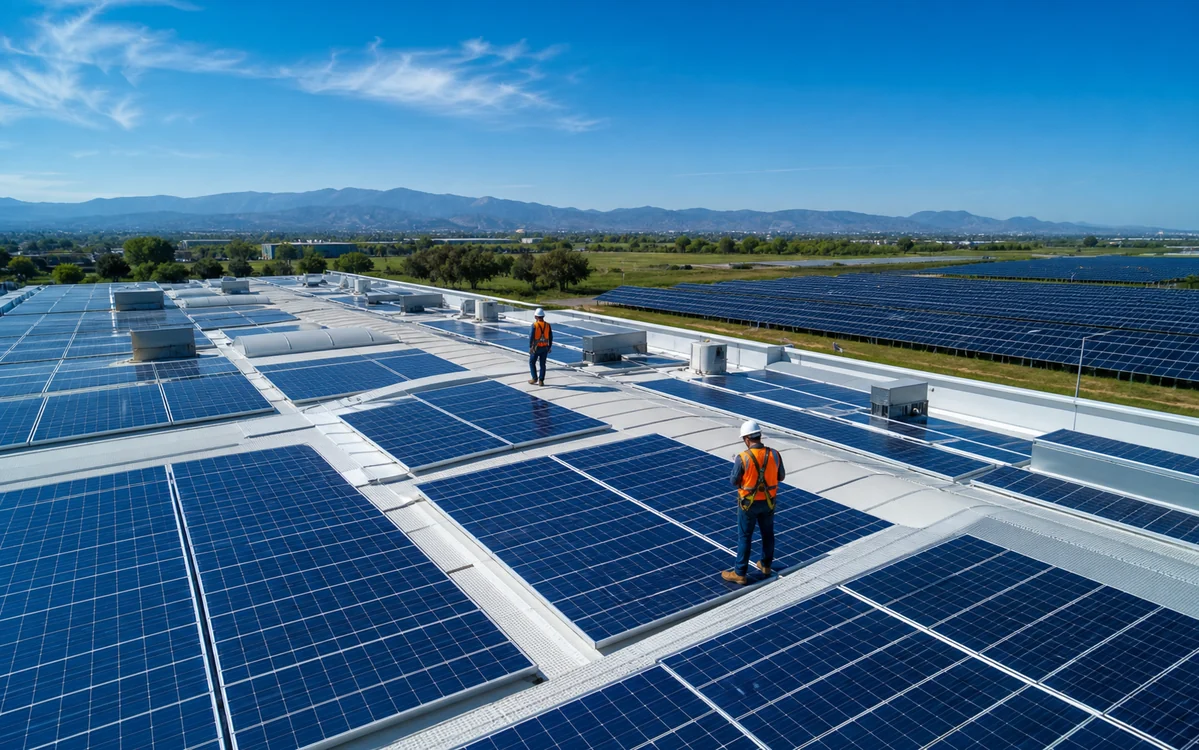Panouri solare și instalații fotovoltaice pentru proiecte energetice