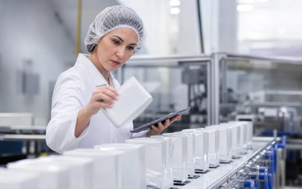Controlul calității pentru bunuri și produse destinate distribuției